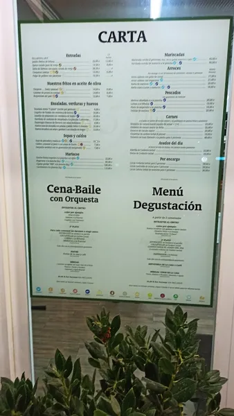 menu 0 of Los 5 Pinos