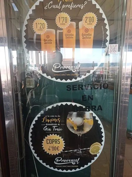 menu 0 of Cervecería Provenzal: Paseo