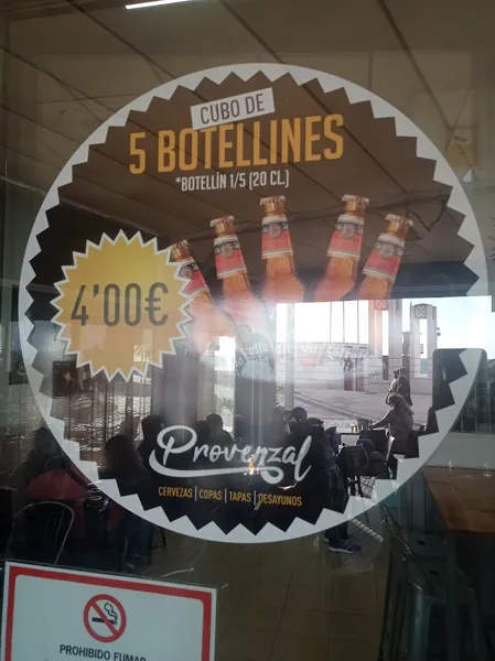 menu 2 of Cervecería Provenzal: Paseo