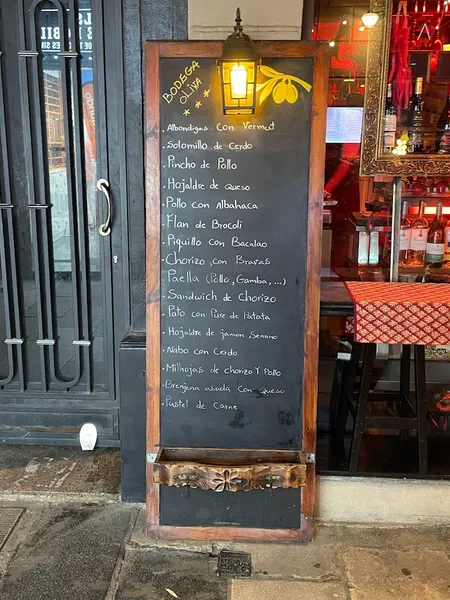 menu 0 of BODEGA OLIVA