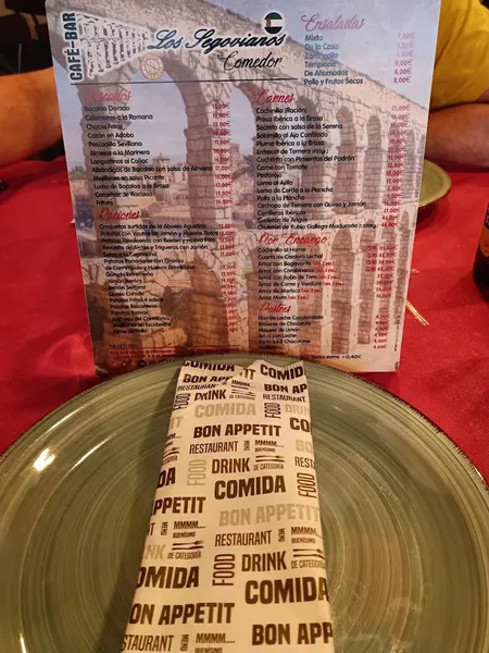 menu 0 of Bar Los Segovianos