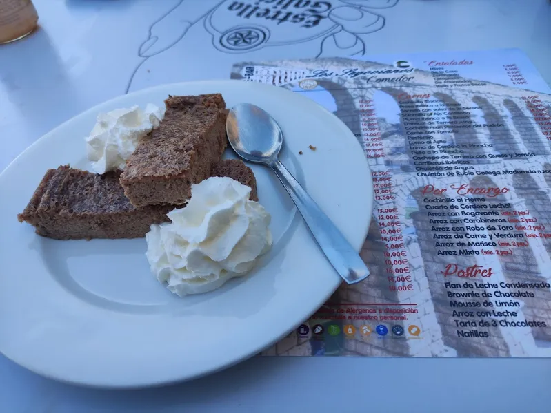 menu 1 of Bar Los Segovianos