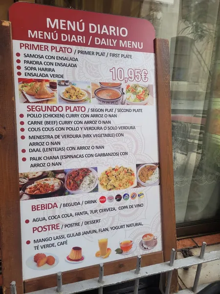 menu 2 of Asian Restaurant
