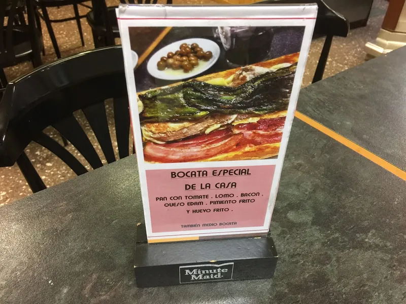 menu 2 of Cafetería Oleas