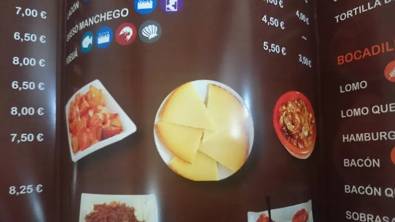 menu 2 of Cafeteria Florida