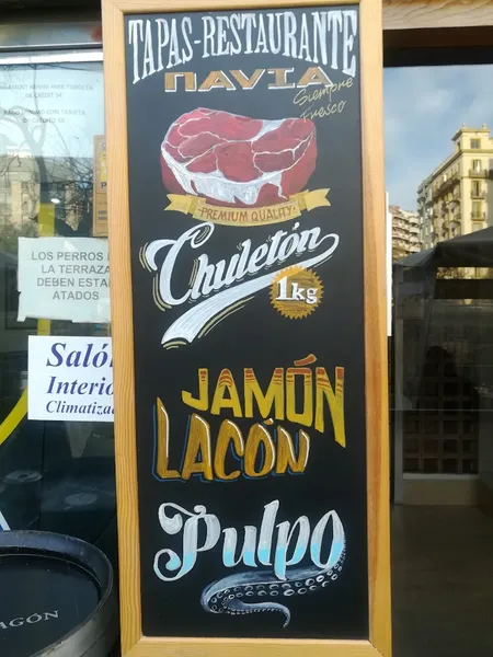 menu 1 of RESTAURANTE TAPAS NAVIA