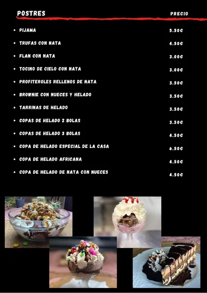 menu 1 of Restaurante Hermanos Morales