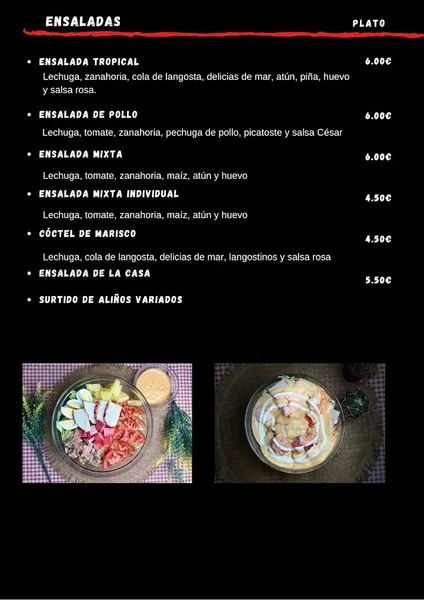 menu 2 of Restaurante Hermanos Morales