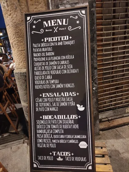 menu 1 of Restaurante El 7