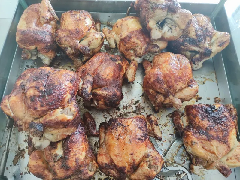 menu 1 of Asador De Pollos Rosa La Colonia Santa Inés.