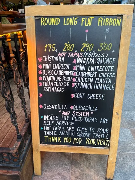 menu 1 of La Taberna del Pintxo Larios