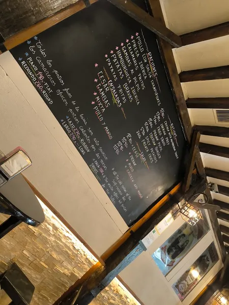 menu 2 of La Taberna del Pintxo Larios