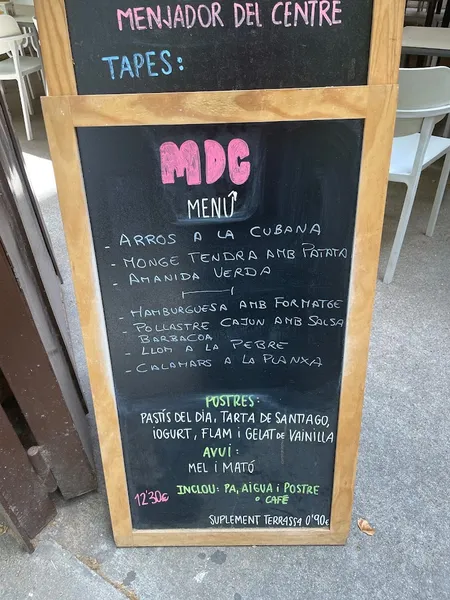 menu 2 of Restaurante Menjador del Centre