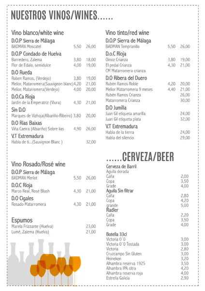 menu 0 of Madeinterranea