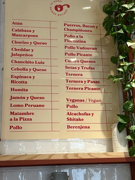 menu 0 of Mariantojo Málaga