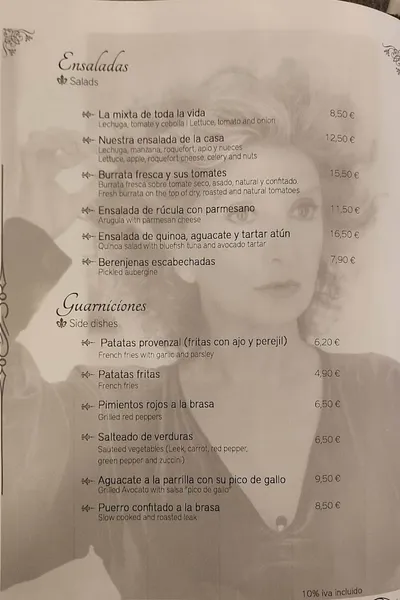 menu 2 of La Cabaña Argentina