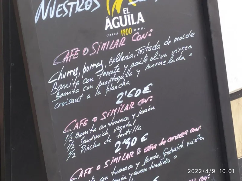 menu 0 of Restaurante El Sueño de Carmen
