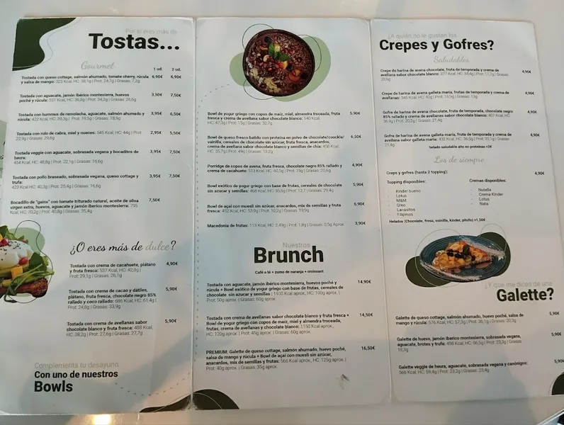 menu 1 of Menta • Healthy Food & Coffee