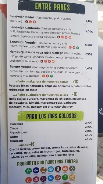 menu 2 of Aguacate Coffee & Brunch