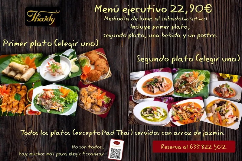 menu 0 of Thaidy
