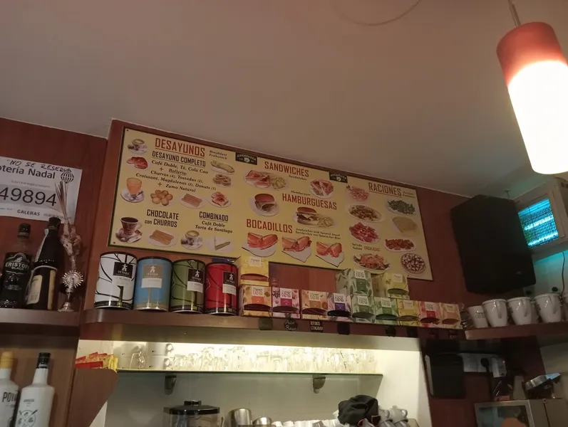 menu 0 of Cafetería Caña Hueca