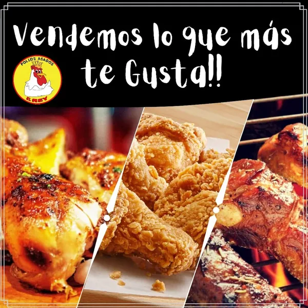 menu 1 of Pollos Asados El Rey