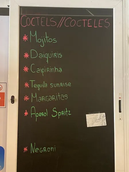 menu 1 of Restaurante Sol Naciente II