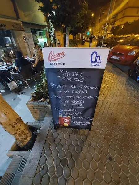 menu 1 of Bar Triana 40