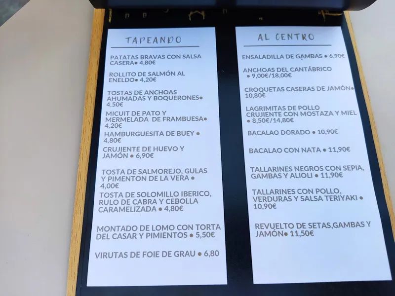 menu 0 of Cervecería Pepe Jerez