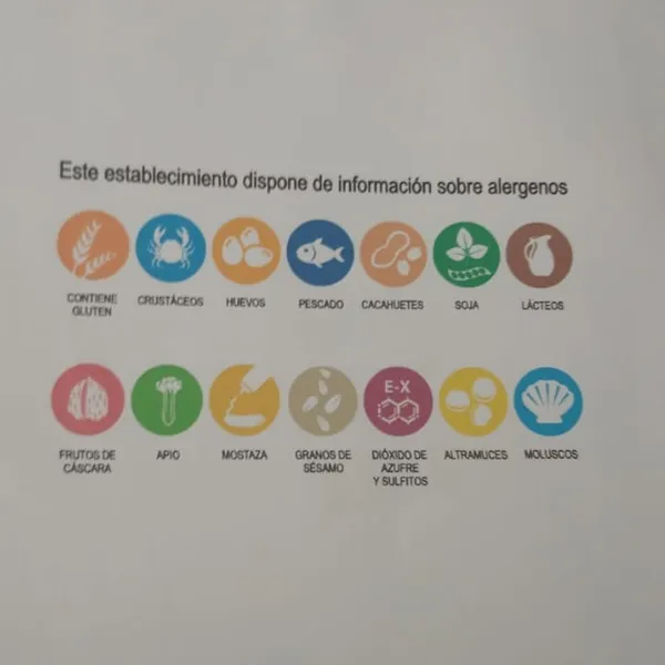 menu 1 of Tapería Lega