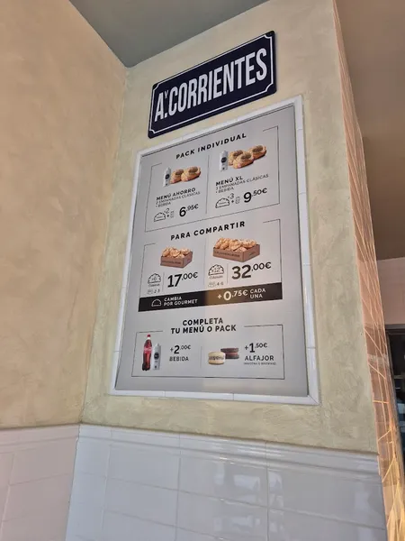 menu 1 of Empanadas Malvón