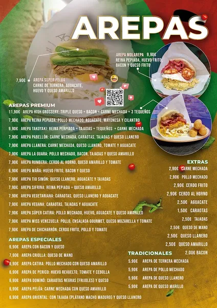 menu 2 of Molarepa