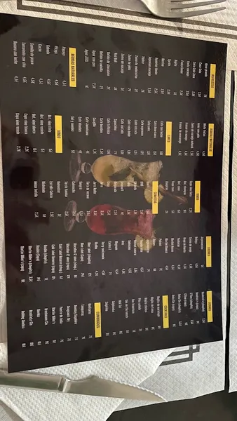 menu 2 of Duo Latino