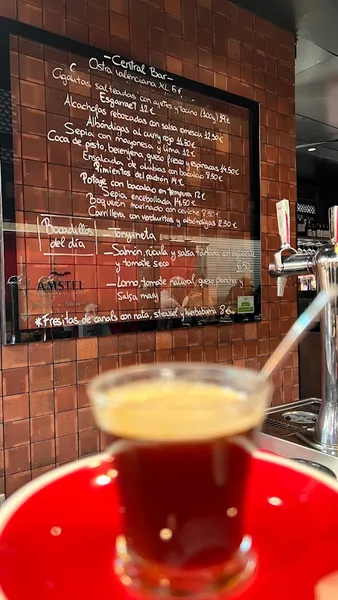 menu 0 of Central Bar by Ricard Camarena