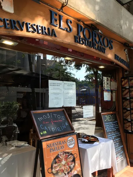 menu 1 of Restaurant Els Porxos