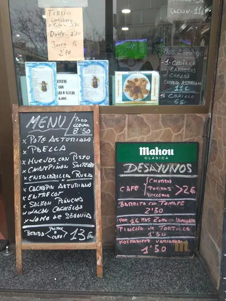 menu 2 of Bar Trasgu 2