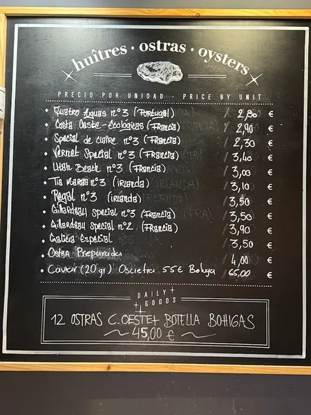 menu 0 of El Puertito