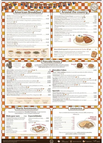 menu 0 of La Desayuneria