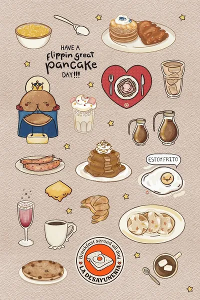 menu 2 of La Desayuneria