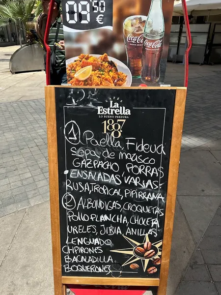 menu 0 of La Rambla Cafeteria