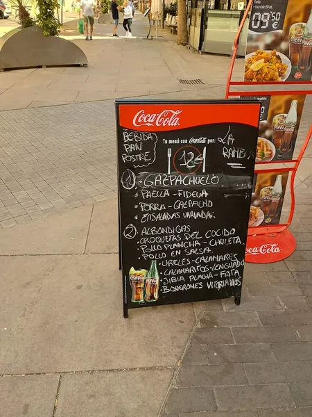 menu 2 of La Rambla Cafeteria