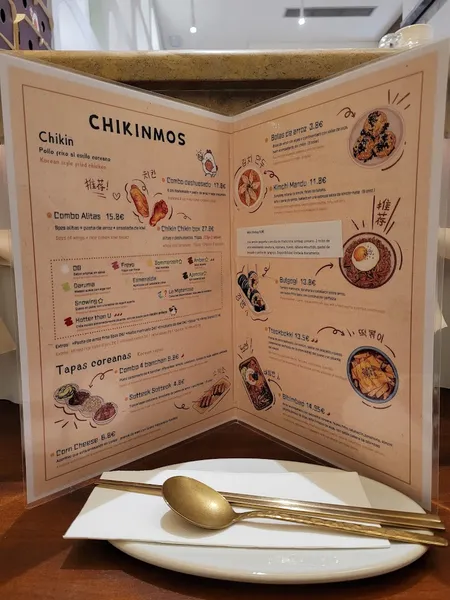 menu 2 of Soy Sohho