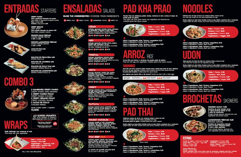 menu 0 of Mister Noodles Express