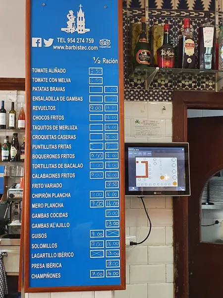 menu 0 of Bar Bistec