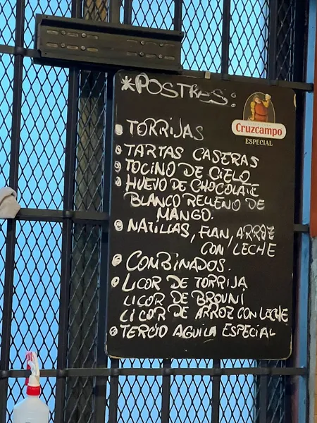 menu 1 of Bar Bistec