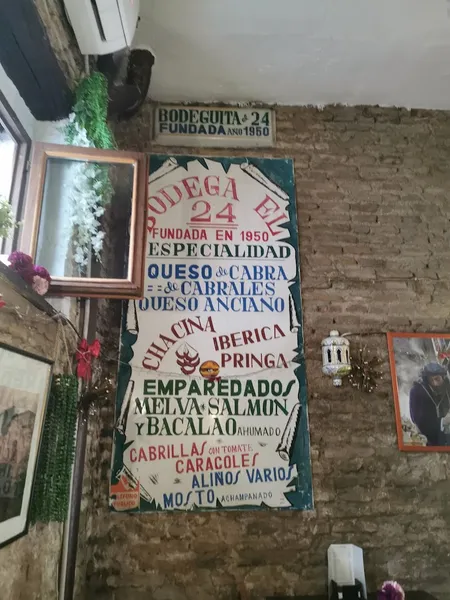 menu 0 of Bodeguita el 24