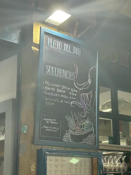 menu 1 of Bodega Donostiarra Gros