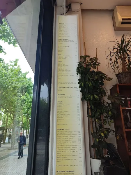 menu 0 of Cafetería Iturralde