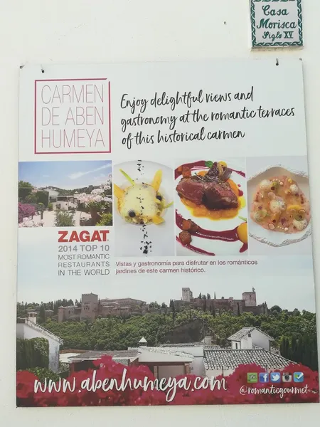 menu 0 of Restaurante Carmen De Aben Humeya