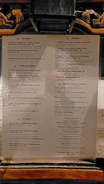 menu 0 of Estrellas de San Nicolás